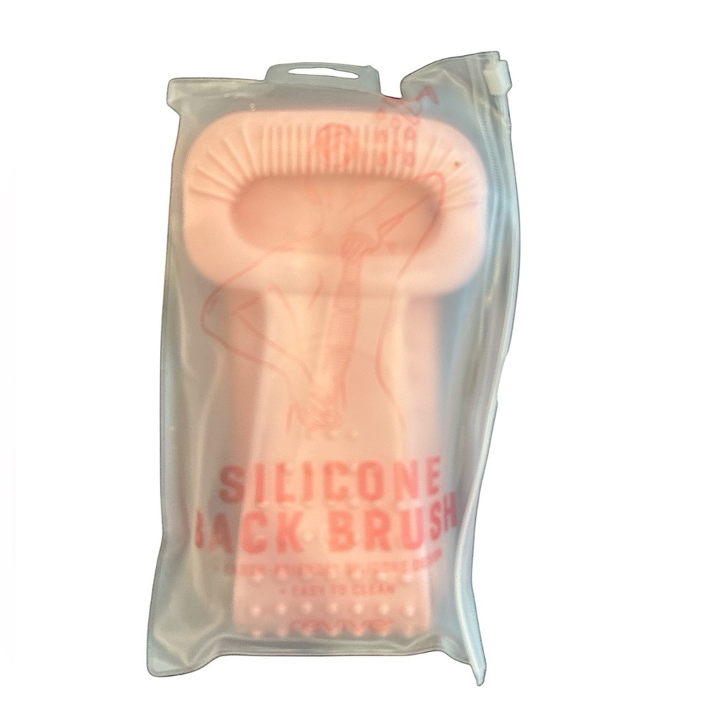 Revive Silicone Back Brush - Pink